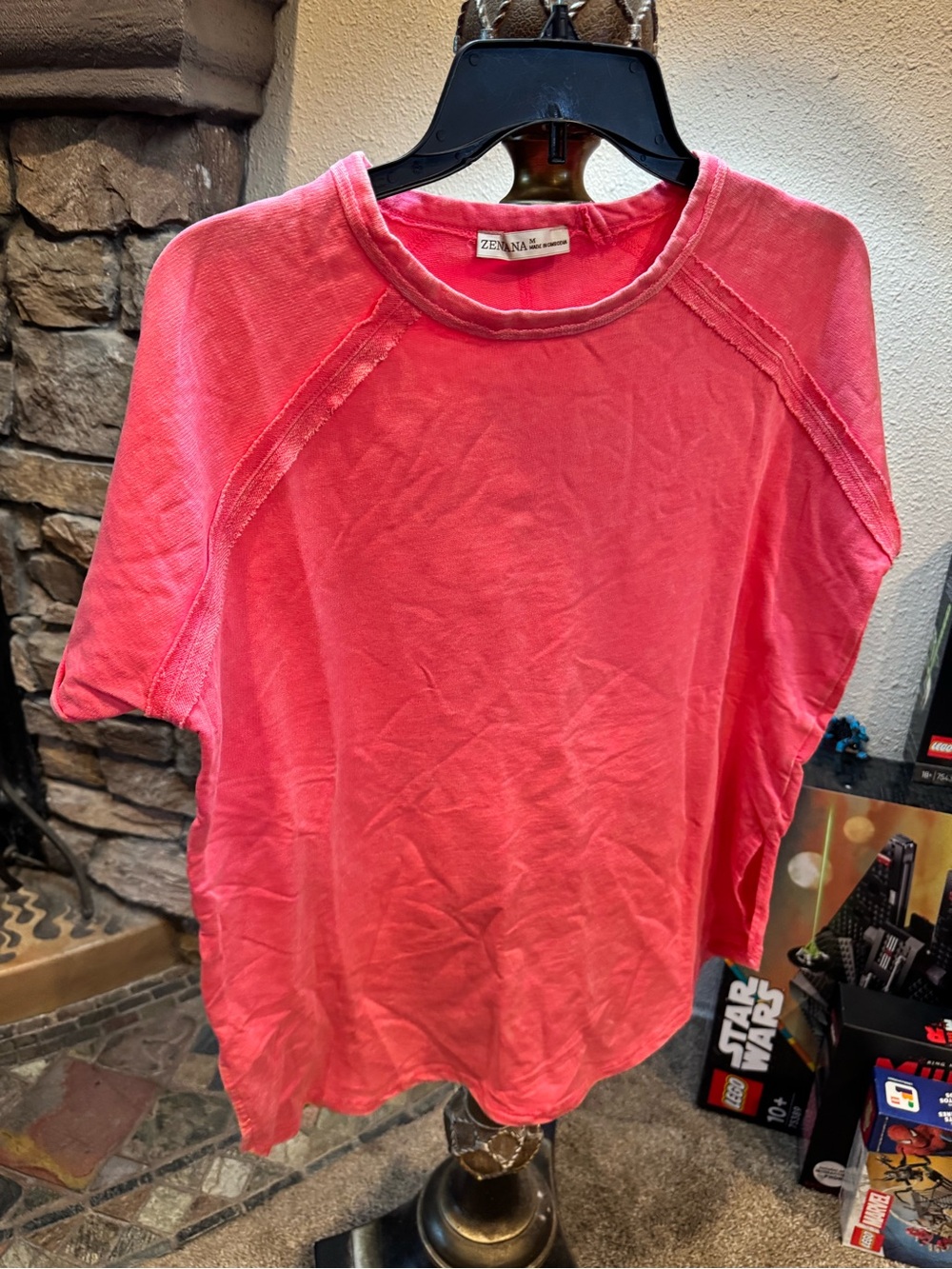 Zenana Outfitters Coral Short Sleeve Tee
